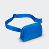 Pander Double Zipper Fanny Pack Nylon Everywhere Belt Bag, Fashion