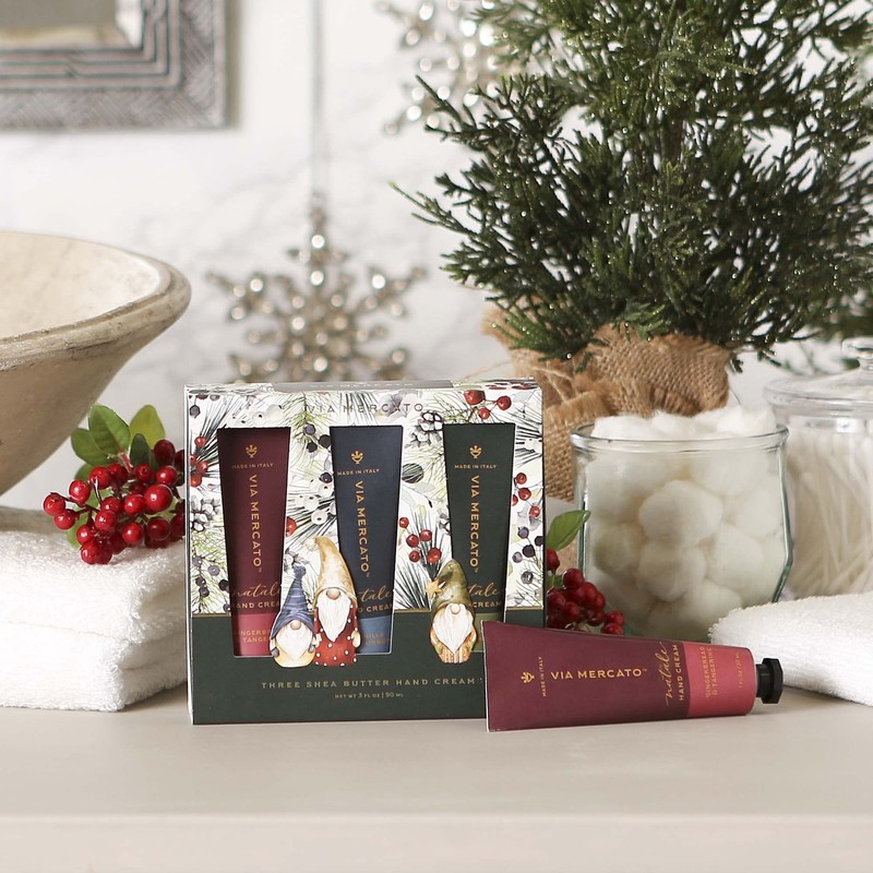 Via Mercato Natale Winter Woods Holiday Collection, Hand Cream Gift