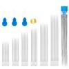 Ybxjges 60Pcs Large Eye Sewing Needles for Leather, 6 Sizes