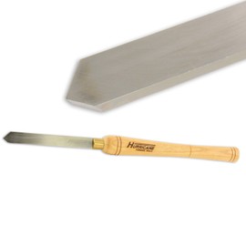 Hurricane Turning Tools, HTT-123, High Speed Steel, 3/4" Scraper for Dovetail Tenons for Woodturning