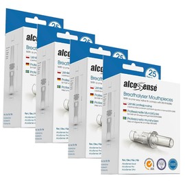 AlcoSense Excel, Pro & Ultra Mouthpieces (Pack of 100)
