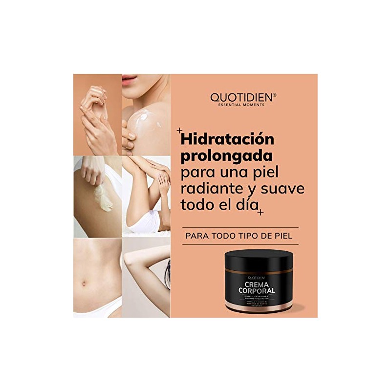 Crema Corporal Humectante- 450 gr-Manteca de KariteVitamina EVitamina B5- Hidratacin