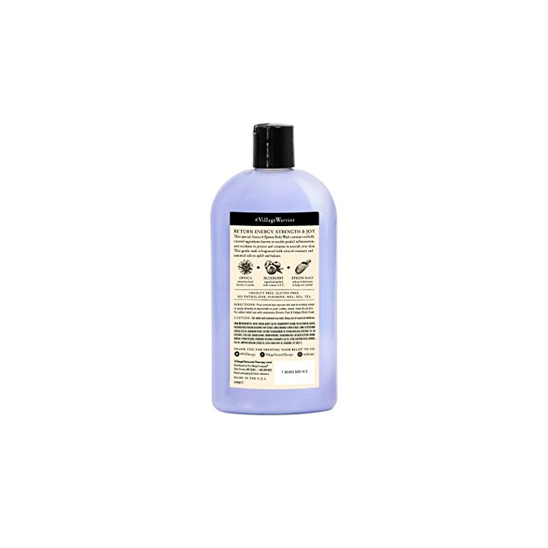 Village Naturals Therapy Chronic Pain & Fatigue Body Wash 20
