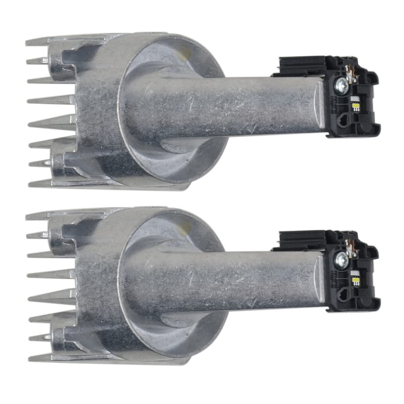 Set of 2 headlights LED daytime running light module 63127262731