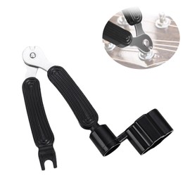 YANYULI String Winder, Guitar String Changer, Peg Turner, Bridge Pin Extractor, Nipper, 3 in 1 Multi-Function Tool, Guitar Maintenance Supplies, String Change Set, Tool