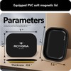 roygra Rolling Tray, Metal Matte Decorative Tray with PVC Soft
