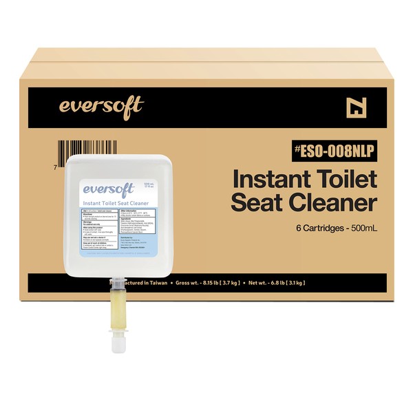 EZbrnd Eversoft Toilet Seat Cover Spray Cleaner Refill Cartridge, 500ml