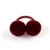 IWOWHERO 14Pcs Plush Ball Hair Ties for Soft Elastic Ponytail