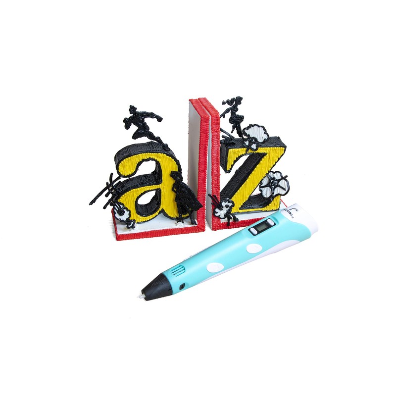 SCRIB3D Pen Filament Refills, 10 Colors, 100 Feet, 1.75mm PLA,