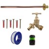 Brass Snap-On Bib Tap Outdoor Basic Tap Kit 1 with