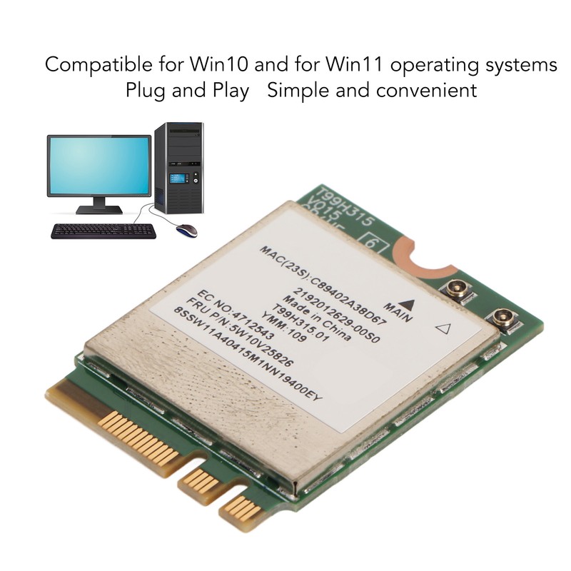 for MT7922 WiFi 6E Wireless Card NFA765 Chip Bluetooth 5.3