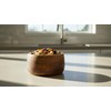 Handmade Wooden Snack Serving & Key Bowl, Decorative Countertop, 4