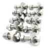 FULLERKREG Hexagonal Screws with Nut and Washer A2 Stainless Steel