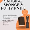 Wood Putty Filler Kit Bundled with 16oz DAP Wood Filler,