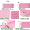 C&AHOME Cube Storage Organizer, 16-Cube Shelves Units, Plastic Storage Cubes,