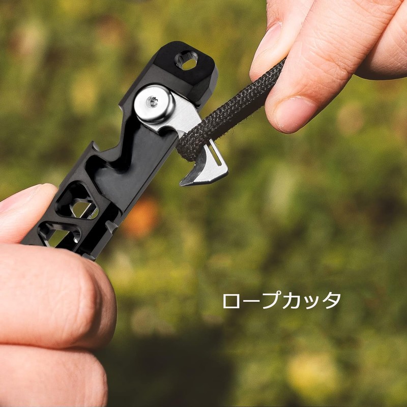 TISUR Titanium Multi Tool Lightweight Multi-functional Tool Pocket Size Portable