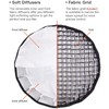 GODOX QR-P90 Soft Box 35.5"/90cm Quick Release Parabolic Softbox +