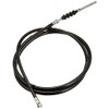 Kitaco 906-1122071 Brake Cable, Stainless Steel, Black, 52.2 inches (1330