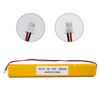 Fulpower 2 Pack 9.6V 900mAh Ni-Cd Exit Sign Emergency Light