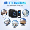 Strex Wireless Doorbell with 2 Receivers, Plug & Play, 300