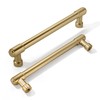 khtumeware 6 Pack 6 Inch(152mm) Champagne Bronze Kitchen Cabinet Handles