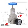 Air Pressure Regulator Automatic Relief Valve Controller Aluminium Alloy with