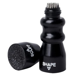 GSE GAMES&SPORT EXPERT 3-in-1 Pool Cue Tip Billiard Cue Stick Tool Accessory with Shaper, Scuffer, and Aerator - Style: Silver