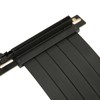 PCIE 4.0 X16 Riser Cable High Speed Flexible 90 Degree