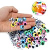HappyHome Doll Eyes, Moving Eyeball Stickers, Set of 1,500, Round,