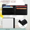 PRATYAHARA 4Pcs Sublimation Wallet Blank Heat Transfer Wallet Blank Sublimation
