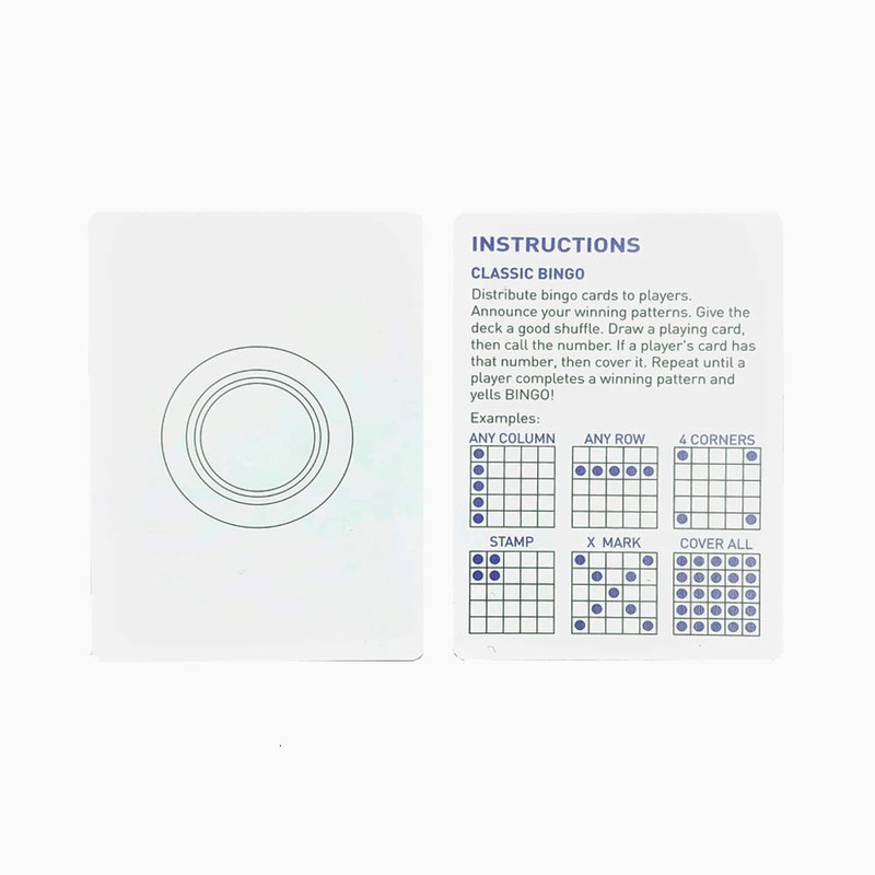 Yuanhe 2.5"X3.5" Bingo Calling Cards - Colorful and Durable Bingo