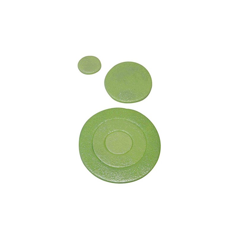 PME Stainless Steel Round Cutters, Set of 3,6 x 1.2