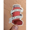 Generic 6-pack funny inhaler it aint easy bein wheezy sticker