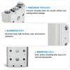 TAILONZ PNEUMATIC 300M 3-Position Manifold 4V310-10 3/8 Inch Solenoid Valve