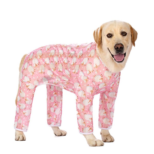 AmzBarley Dog Clothes, Summer, Cool, Mesh, Romper, Long Sleeve, Thin,