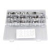 180Pcs Fuel Hose Clamps Kit Stainless Steel Injection Line Accessories
