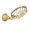 Wall Soap Dish Bottom Hollow Design Retro Style Keeping Tidy