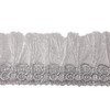 Kirari Handicraft Club No.321 Frenze (Fringe) _ Silver (Silver) Width