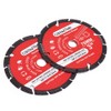 Casaverde 2 Pack 3" Metal Cutting Diamond Blade with 3/8"