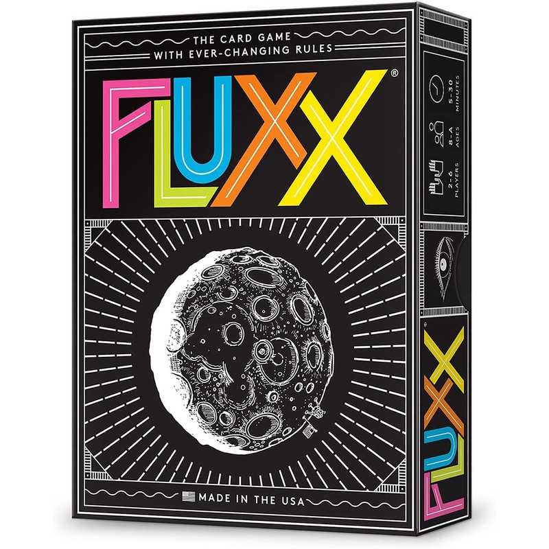 Looney Labs Fluxx 5.0 Card Game Fun, Fast-Paced, Ever-Changing Rules,
