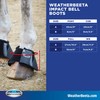 WeatherBeeta Impact Bell Boots, Black, Pony