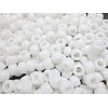 500 Pcs Big Acrylic Beads White 9 mm Huey, Dewey,
