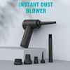 Cordless Air Duster 50000RPM 3 Gears Small Portable Electric Dust