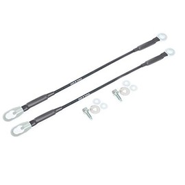 Sentinel Parts Left and Right Support Tailgate Cable Set Compatible Replacement for 1998-2004 Nissan Frontier 904608B400