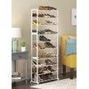 Whitmor 10 Tier Shoe Tower - 30 Pair - Closet