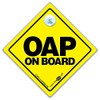 OAP On Board Car Sticker / Sign - Old Age