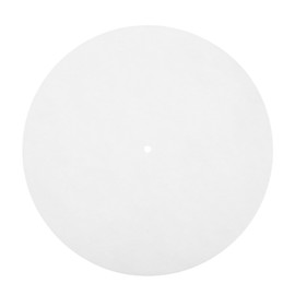 VICASKY Record Pad White Vinyl Felt Mat Turntable Slip Mat Noise Reduction Universal Compatibility Protect Your Vinyl
