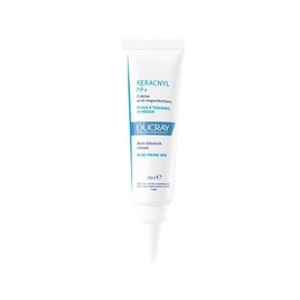 Ducray Keracnyl PP+, Crema Calmante Anti-imperfecciones para Pieles Propensas al Acné, 30ml
