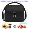 FlowFly Double Decker Cooler Insulated Lunch Bag Large Tote for