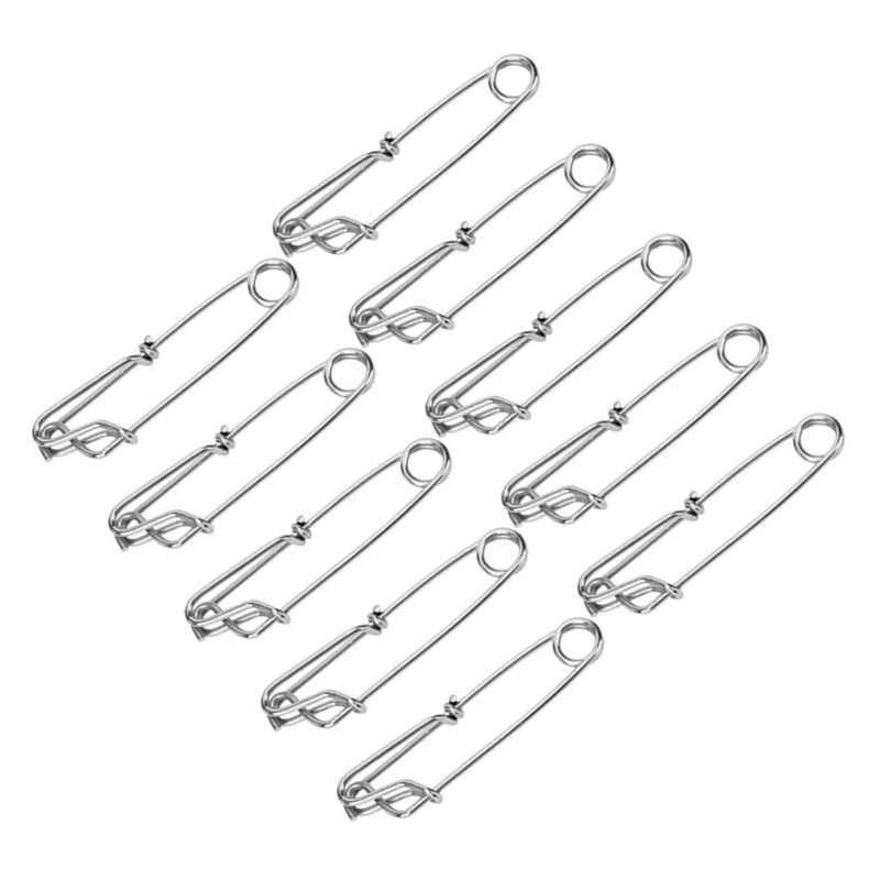 ​Longline Snap Clip,10Pcs Stainless Steel Longline Branch Hangers Snap Clip